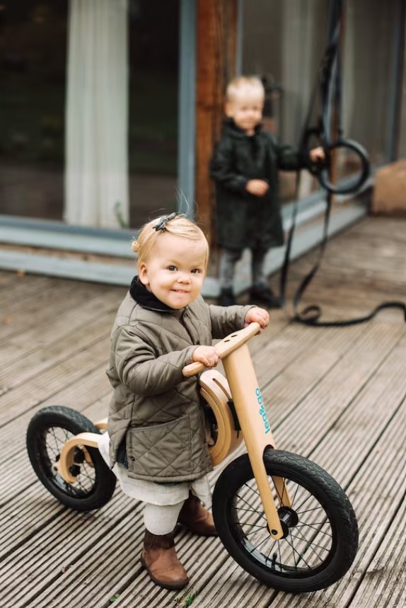 bicicleta con niños